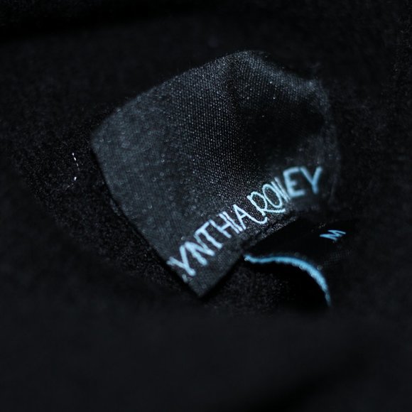 Cynthia Rowley Black Wool Dress - Picture 14 of 15